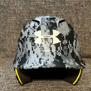 Under Armour Baseball Batting Helmet Digital Camo Size 6 1/2" To 7 3/4" UABH100